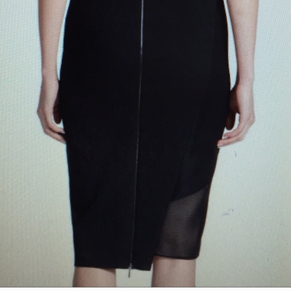 Elie Tahari Herika Dress Black 6 NWT $398 - Picture 5 of 16